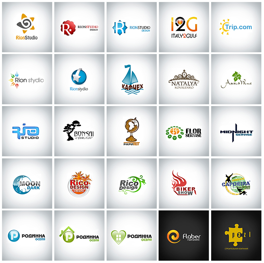 Подборка логотипов 2007-2008