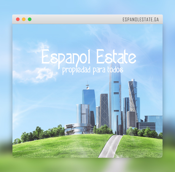 Сайт агентства недвижимости &#171;EspanolEstate&#187;