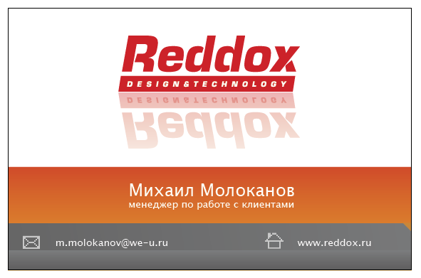 Reddox.Ru - personal card