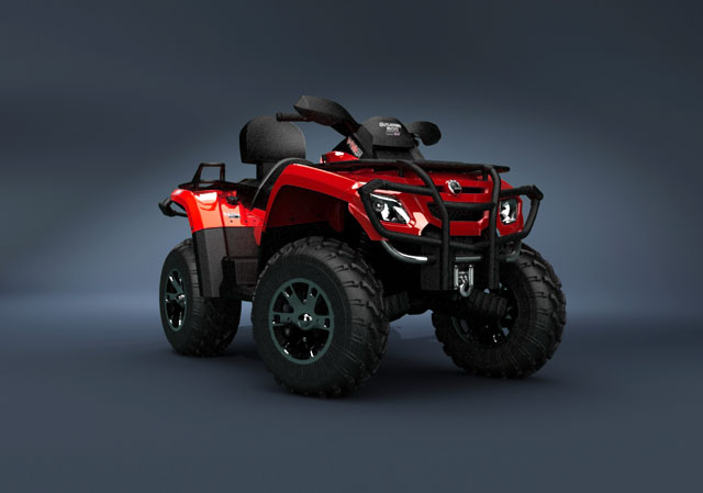 Outlander 800 Max XT red