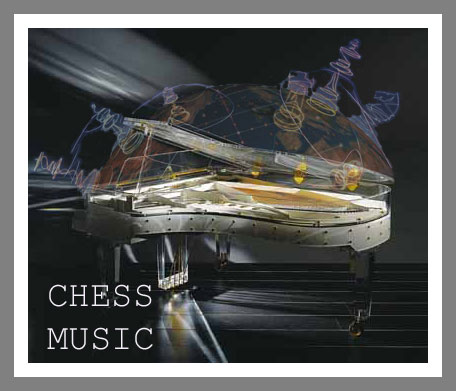 Плакат- реклама  для Chess Music