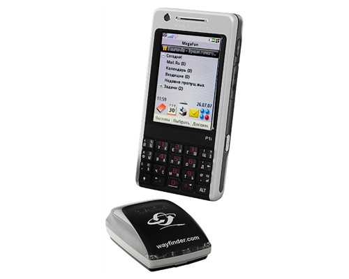 Sony Ericsson P1i + GPS Silver Black