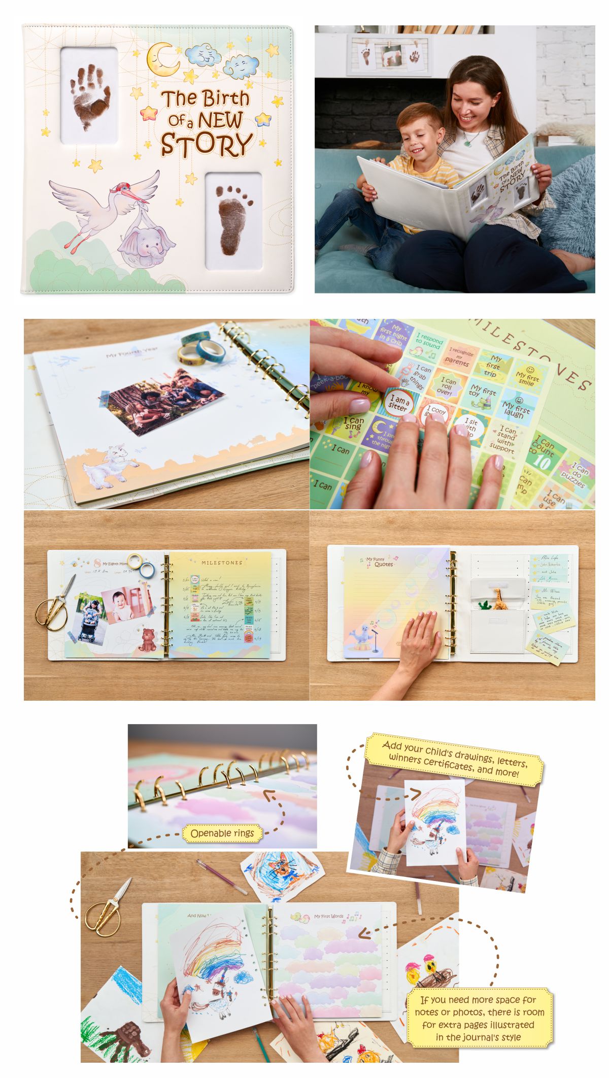 Yulka Crafts Baby Memory Book (с)