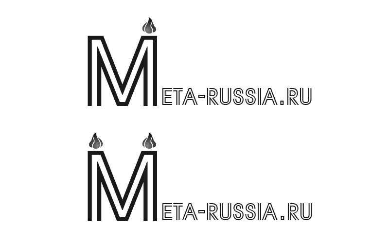 Логотип для &quot;Meta-Russia.ru&quot; (версия 2)