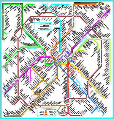 Карта: Автобусы