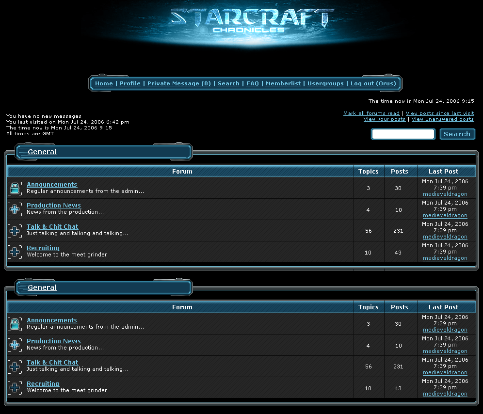StarCraft: Chronicles Film