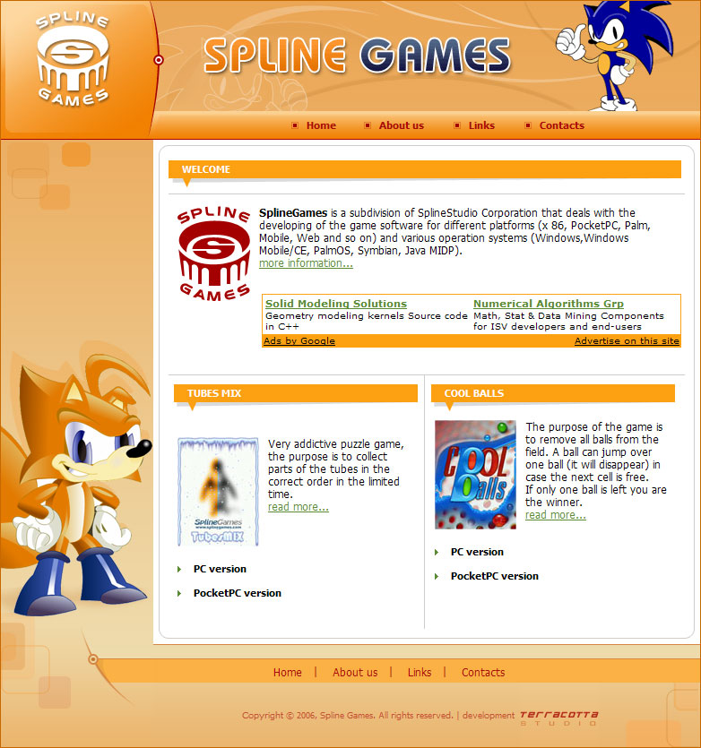 Spline Games