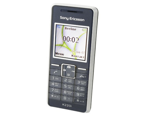 Sony Ericsson K220i Ocean Blue