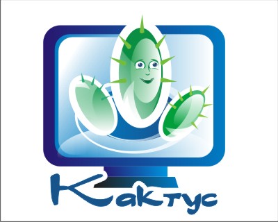 Логотип для магазина "Кактус"