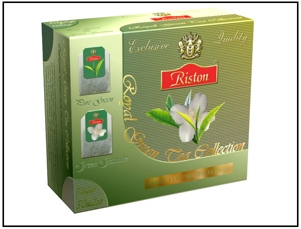 Упаковка для чайной компании Ристон