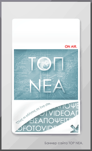 Баннер сайта TOPNEA