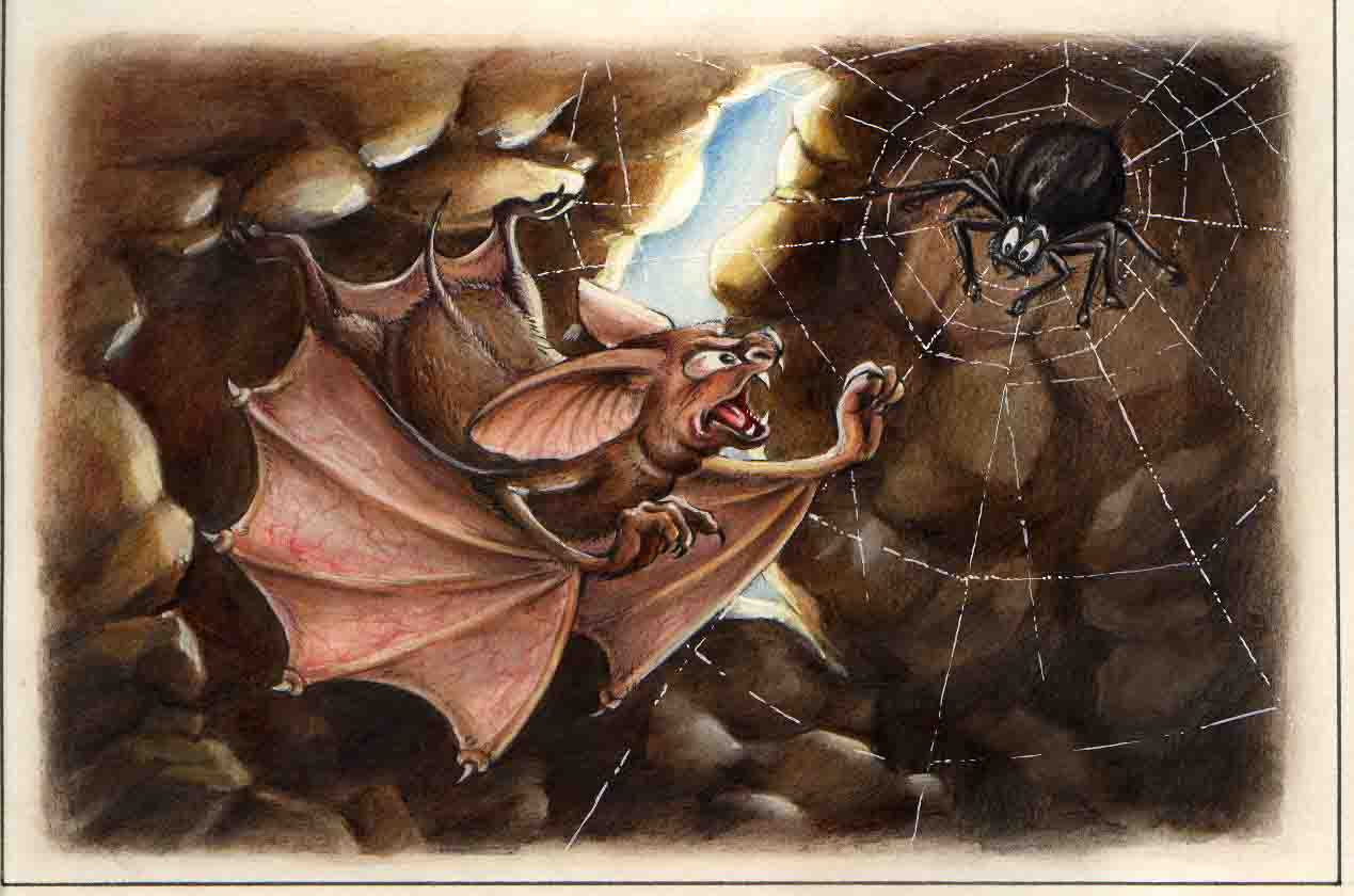 Иллюстрация к книге "Сказки о животных" 2001