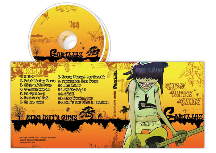 gorillaz (упаковка + диск.2006.г)