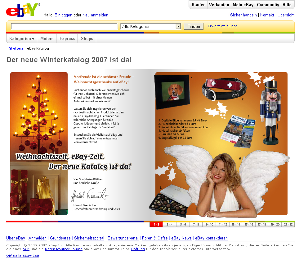 eBay-Katalog