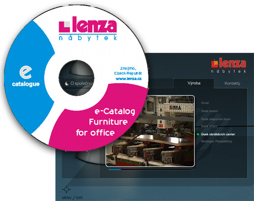 Электронный каталог мебельной компании (Чехия)
