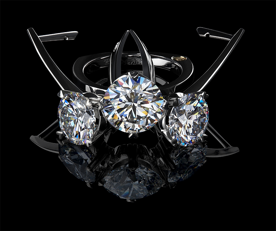 Ювелирная фотосъемка. Изделия с бриллиантами Jewellery Diamonds