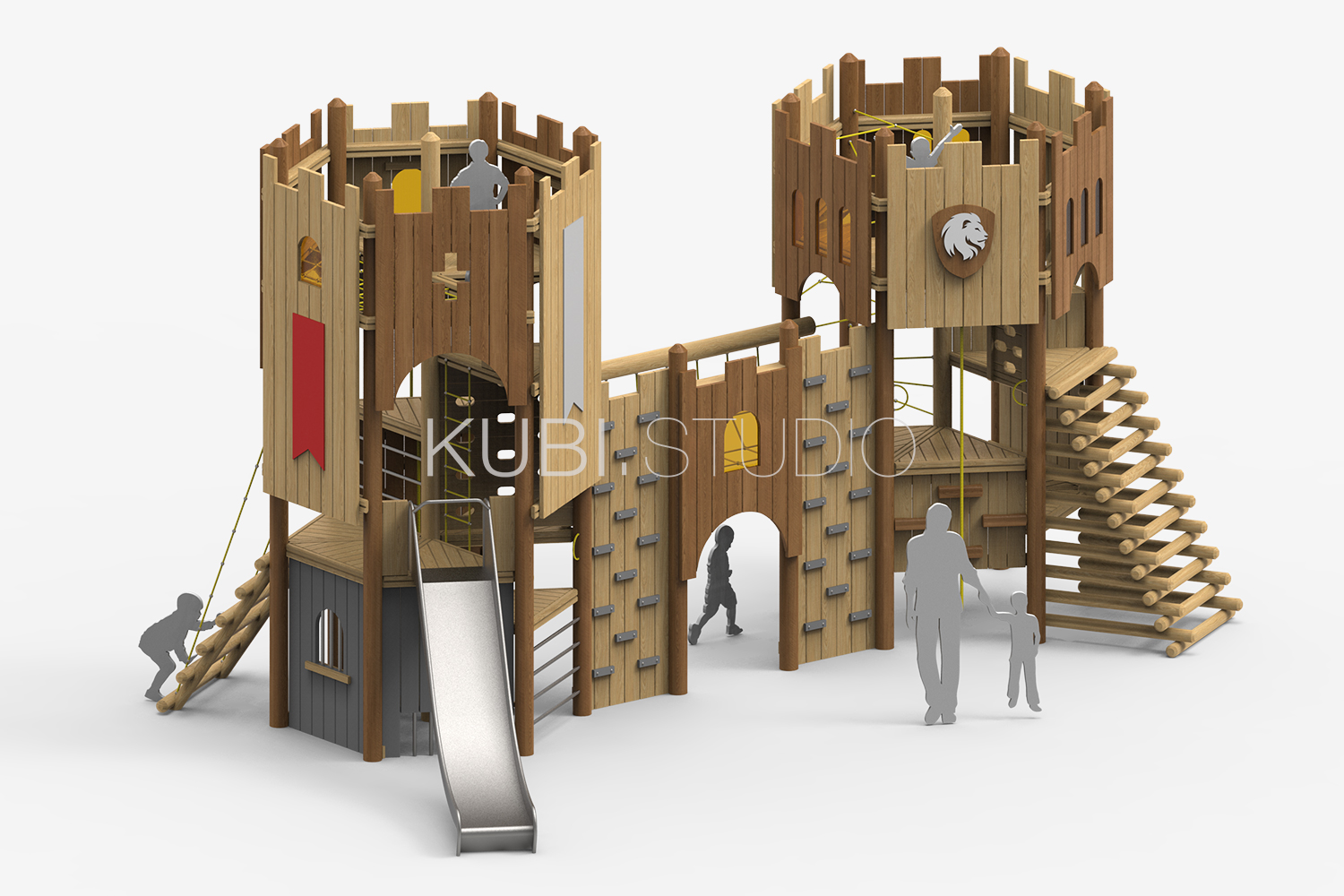 Проектирование детской площадки в виде Арт. объекта - замка