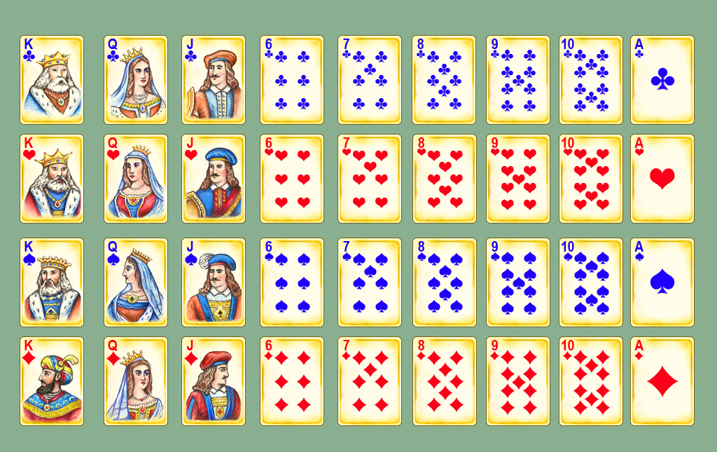 Графика для игры &quot;Девятка-онлайн&quot; (cards)