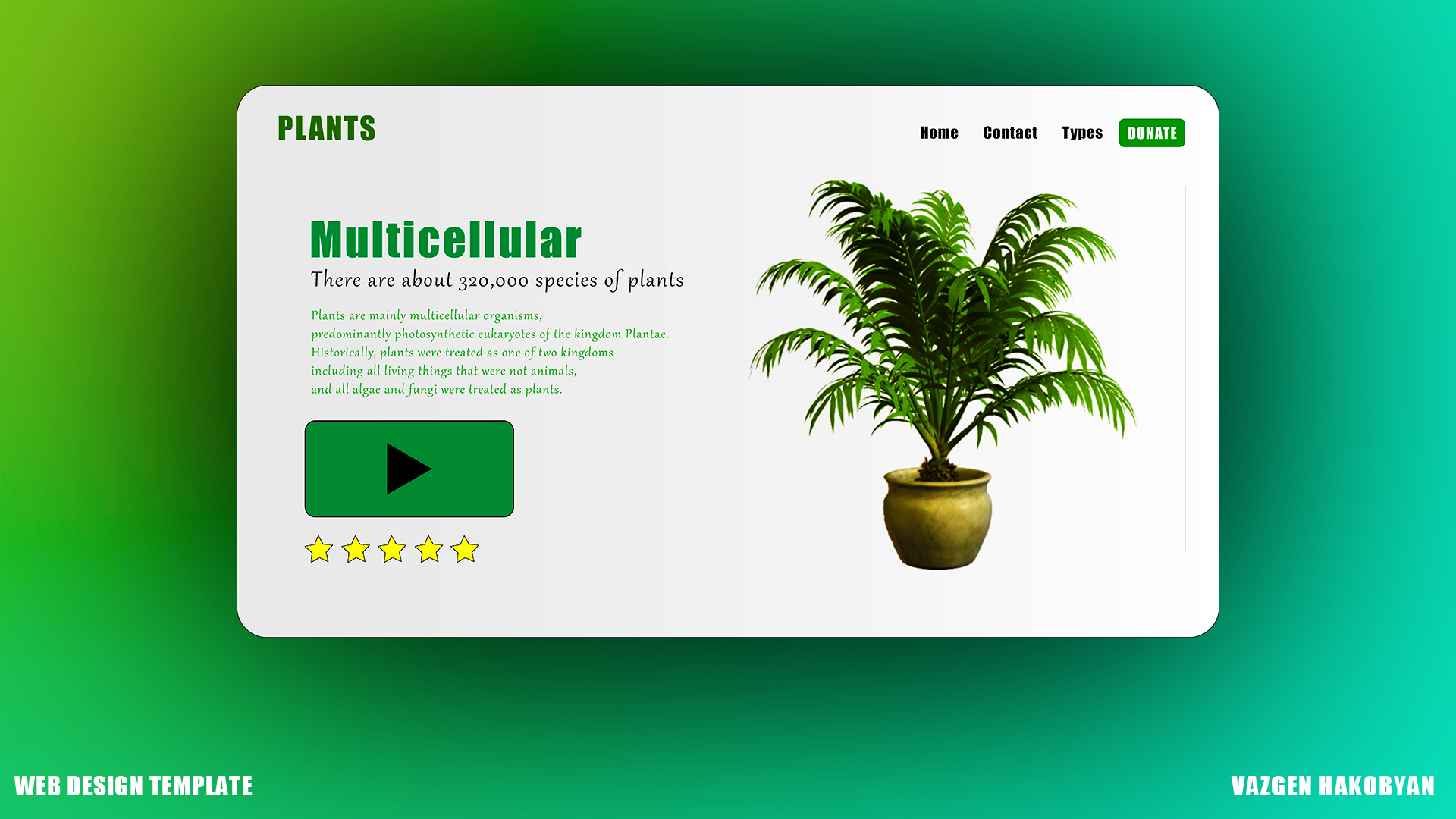 PLANTS(design templete)