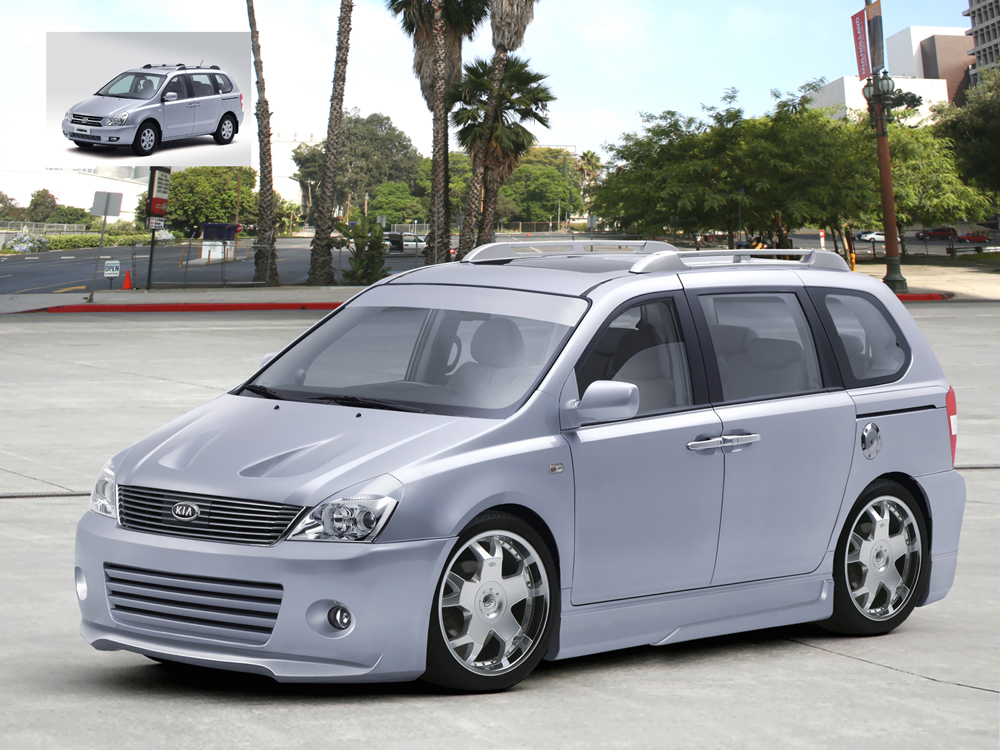 Виртуальный тюнинг KIA Carnival 2006