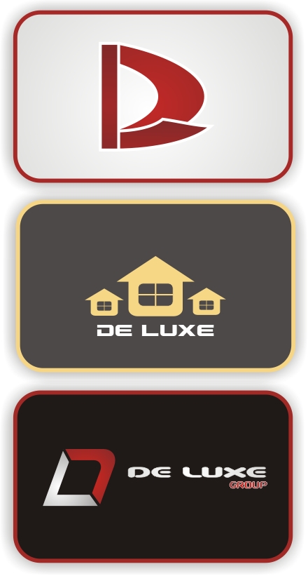 De Luxe logo (3 variants)