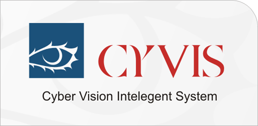 Логотип компании по разработке систем видеонаблюдения CYVIS