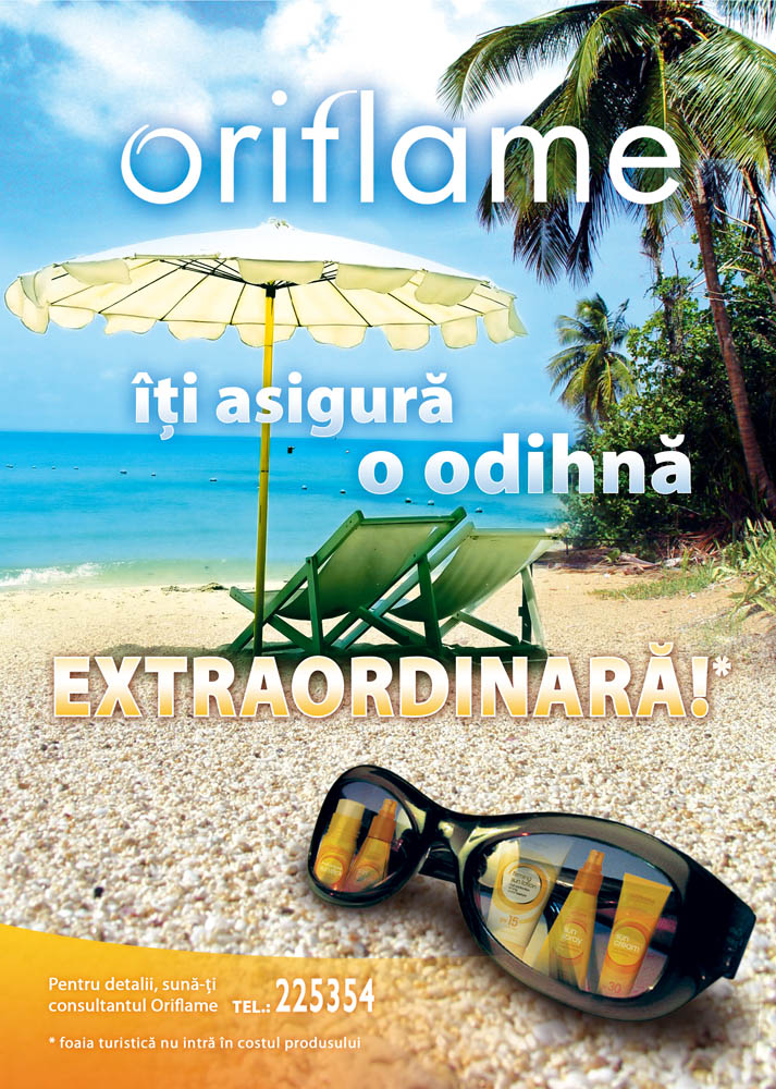 &quot;ORIFLAME&quot; - рекламный макет