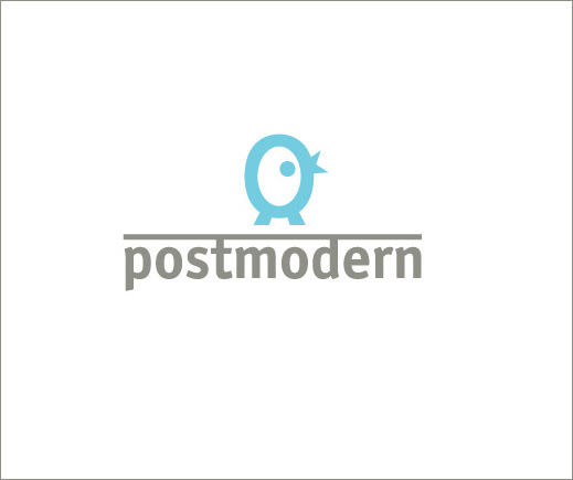 лого для интернет-журнала &quot;postmodern&quot;