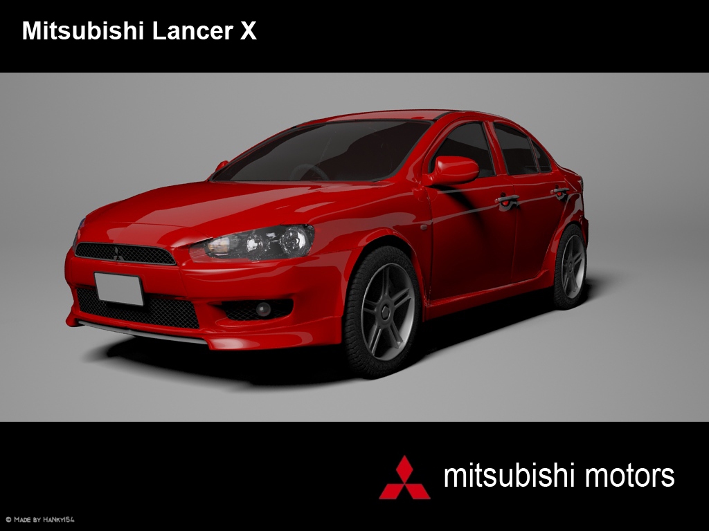 mitsubishi lancer X