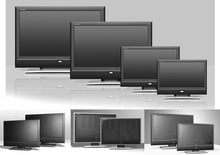 LCD 26&quot;, 32&quot;, 37&quot;, 42&quot; (линейка)  (2007г.)