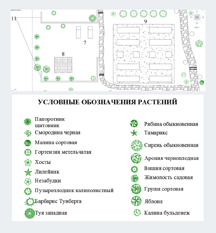 проект по ландшафтному дизайну