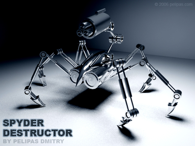 spyder destructor2 (steel)