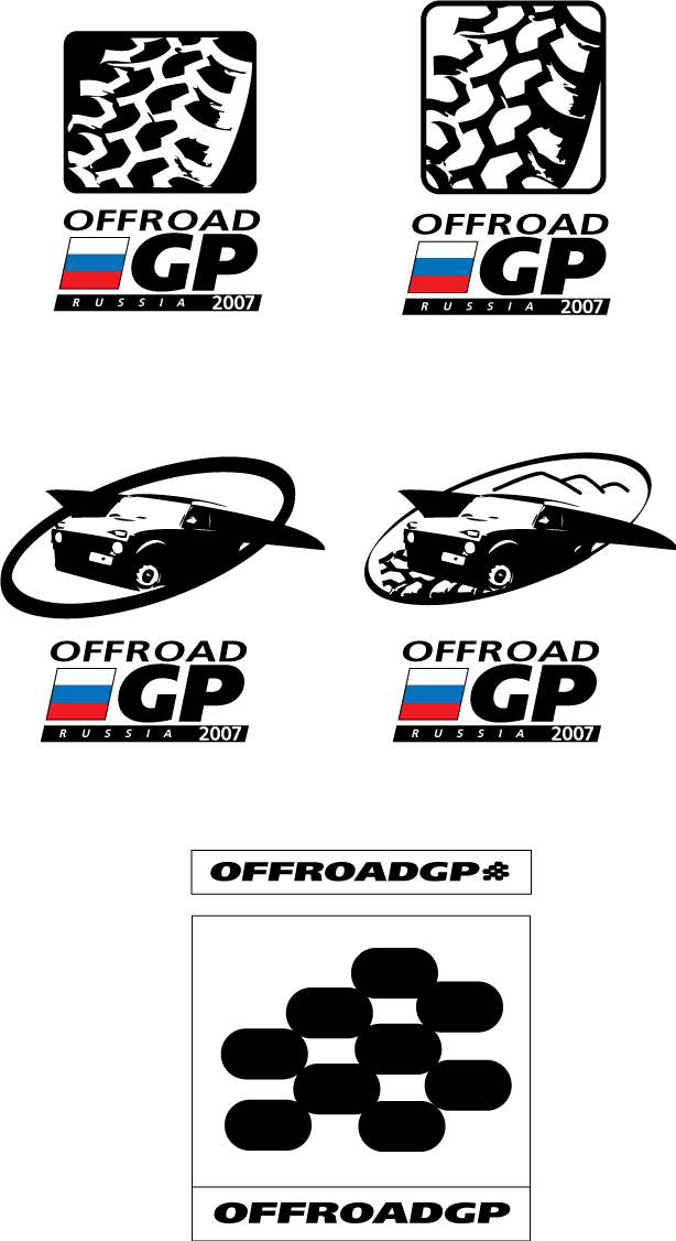 OffRoadGP - official logo (variations)