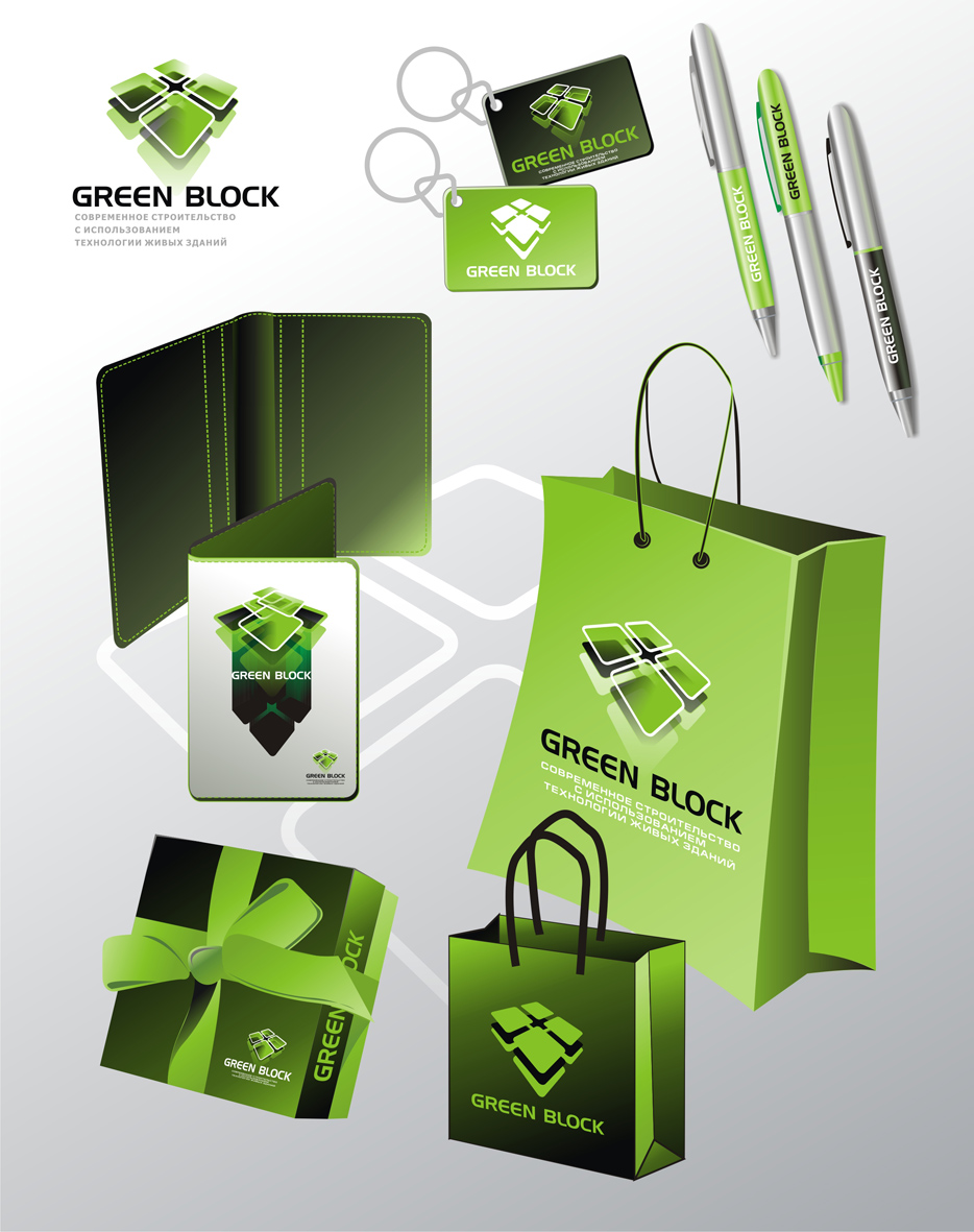 GREEN BLOCK сувенирная продукция