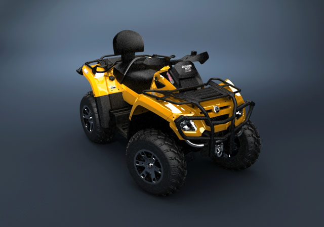 Outlander 800 Max XT YELLOW