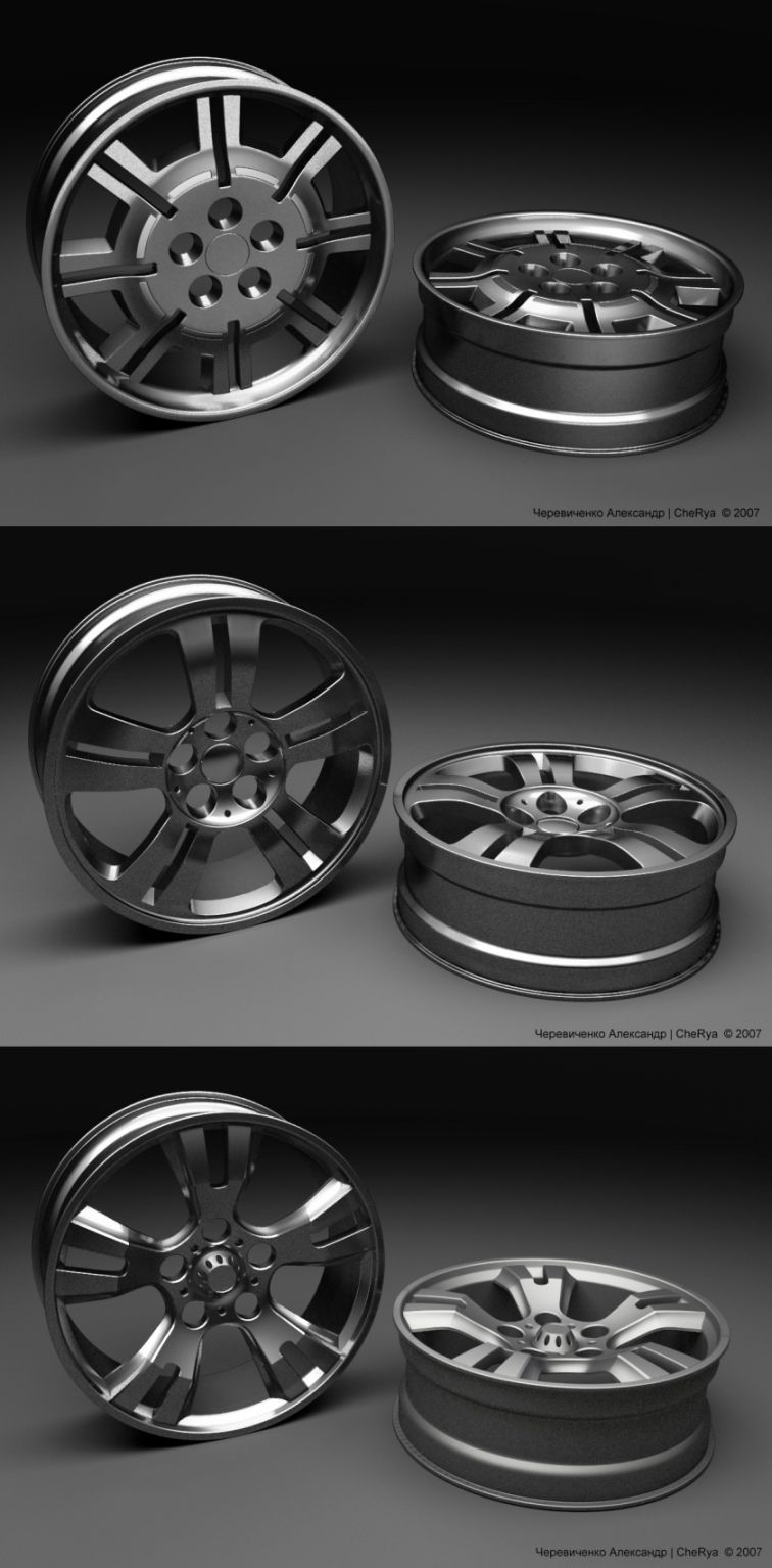 дизайн колесного диска