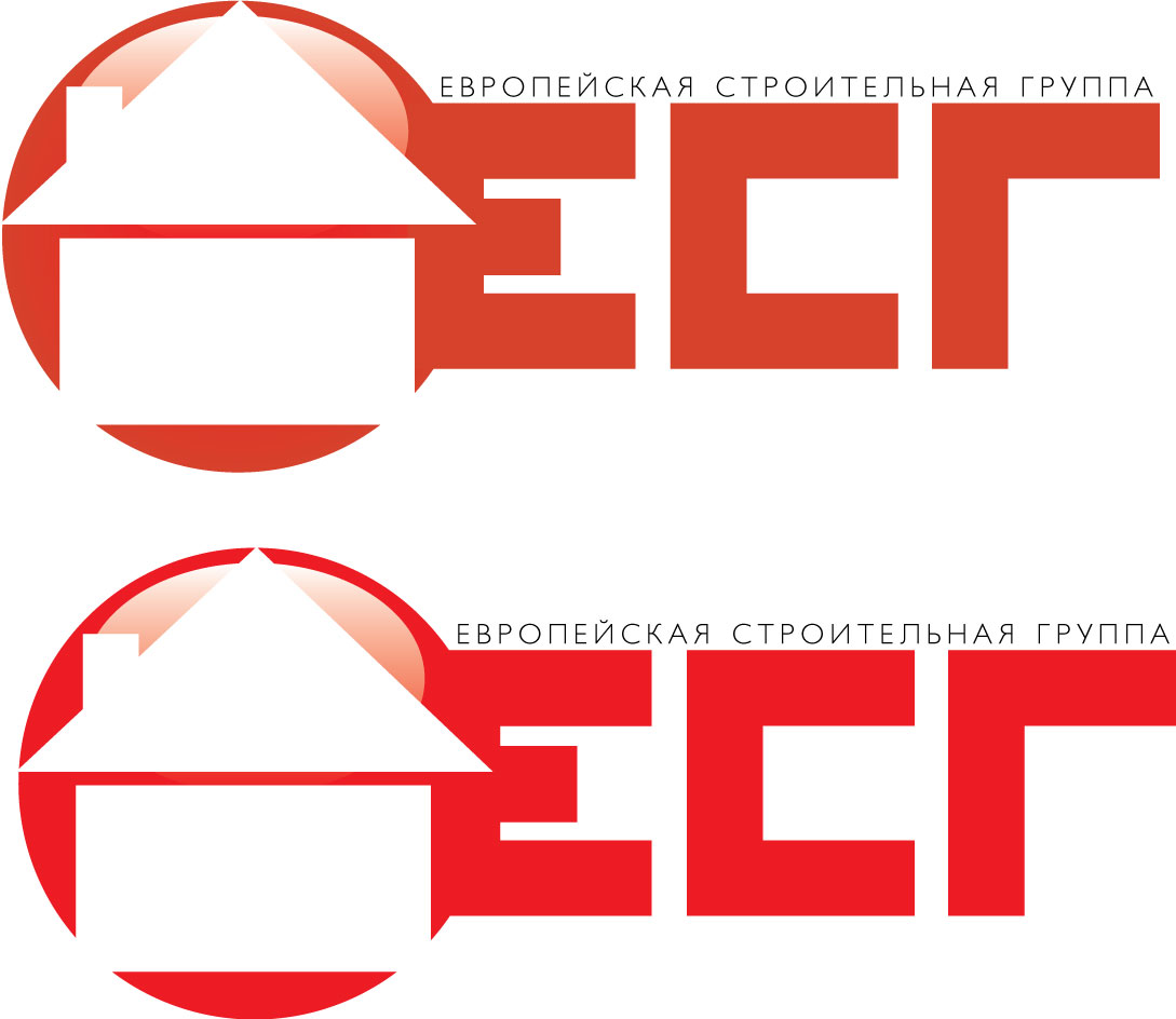 Варианты логотипа для Европейской Строительной Группы 