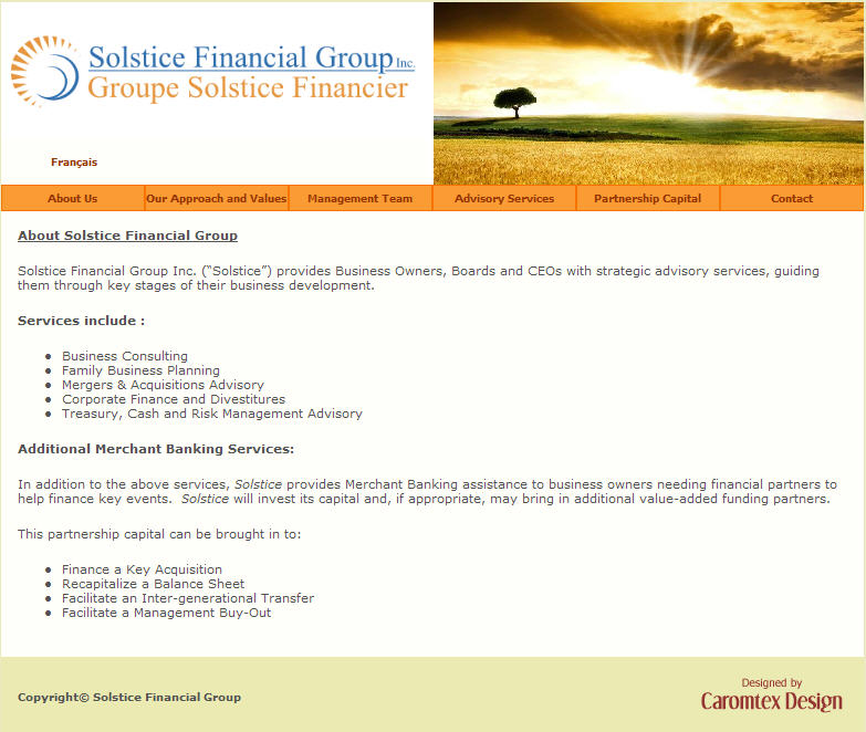 Solstice Financial Group Inc
