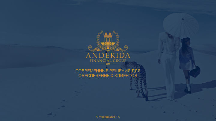 Презентация для компании &quot;Anderida Group&quot;