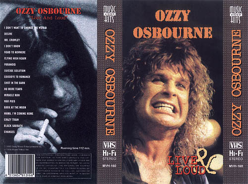 Видеокассета Ozzy Osbourne