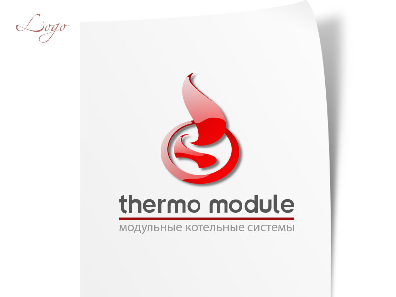 вариант лого для &quot;thermo module&quot;