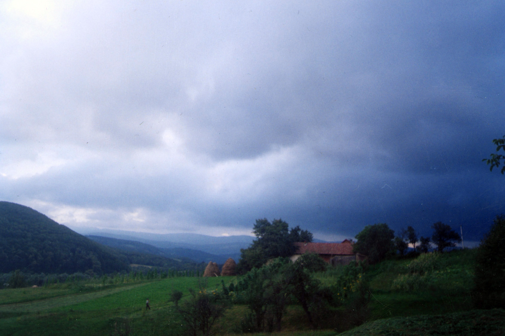 before a thunderstorm