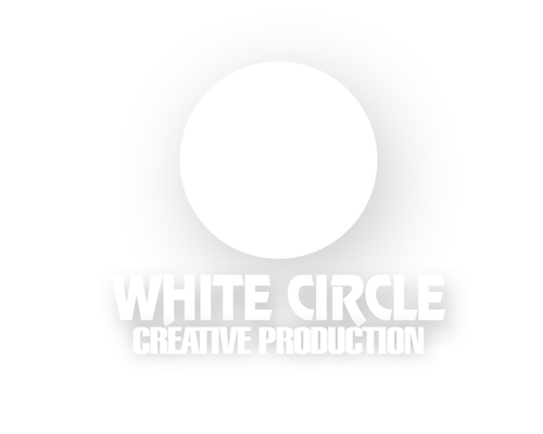 White circle