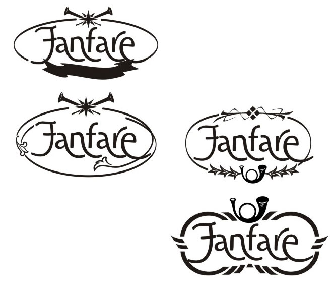 Логотип «Fanfare»