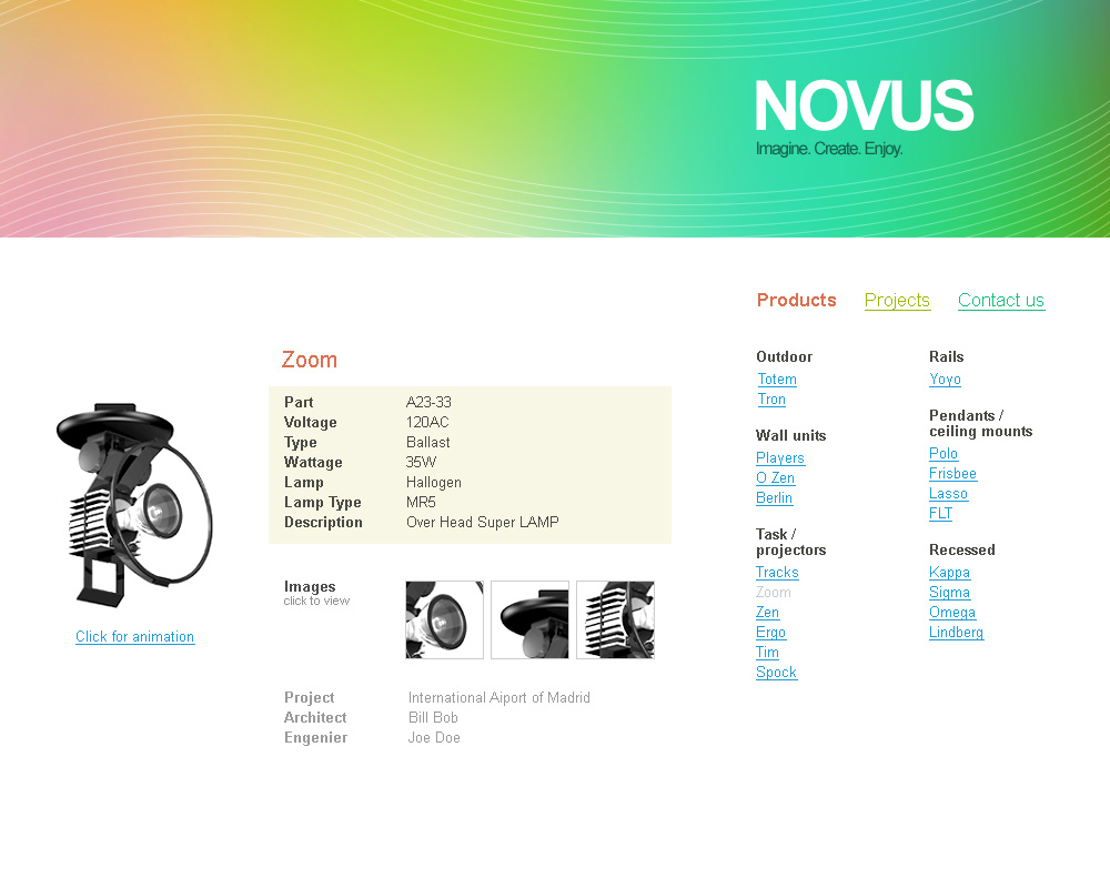 Novus (внутренняя страница)