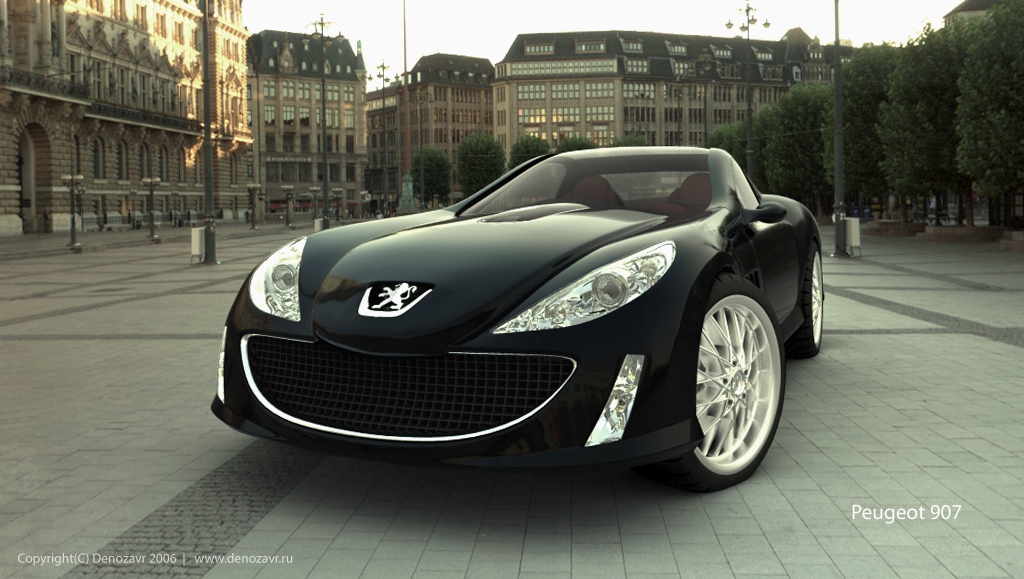 Концепт Peugeot 907