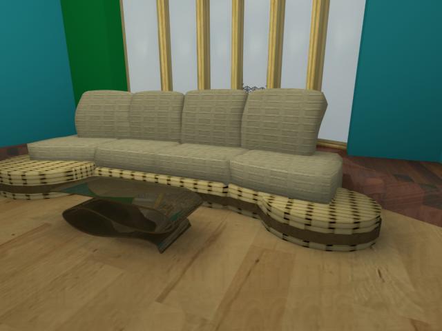 3D-дизайн дивана