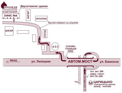 Отрисовка схем, карт и планов любой сложности.