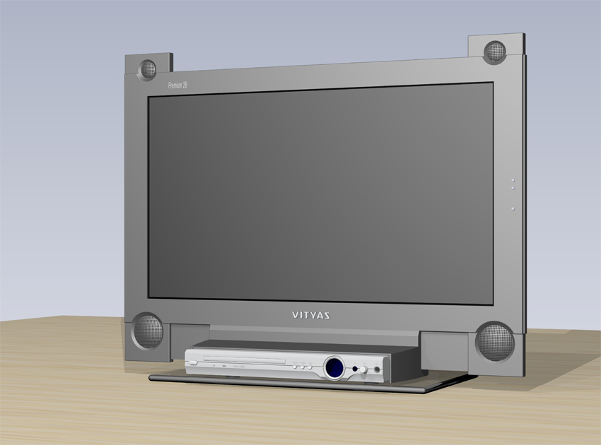 Телевизор LCD с экраном 26 дюймов (2006 г.)