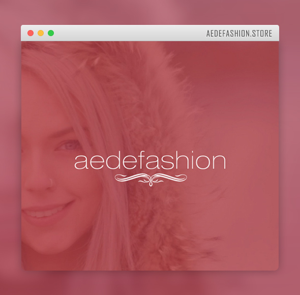 Интернет-магазин Aedefashion